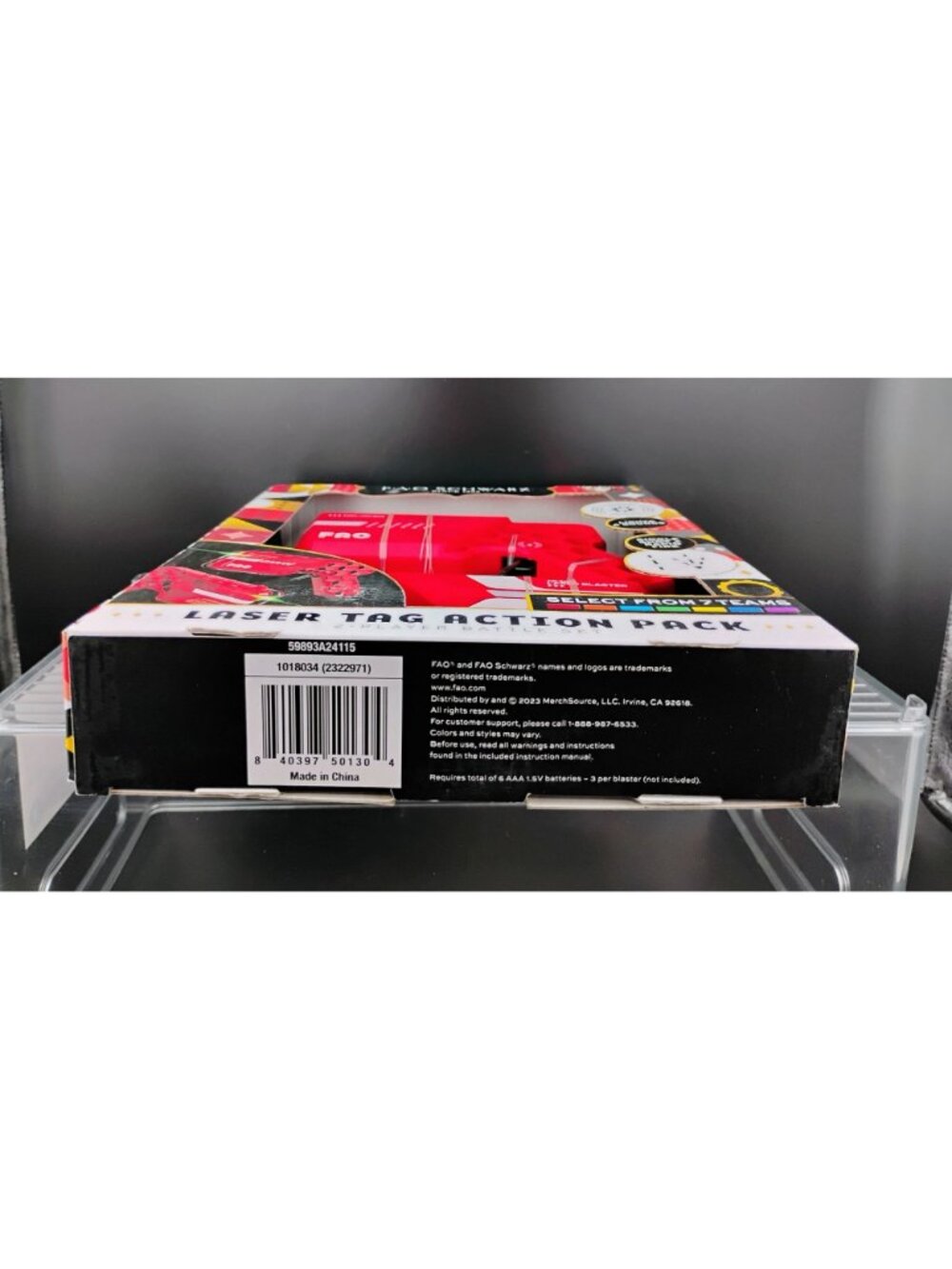 FAO Schwarz Laser Tag Action Pack 2-Player Battle Set - Picture 9 of 9